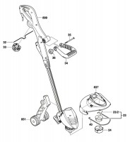 Bosch 3 600 H78 D74 ART 30 COMBITRIM Lawn Edge Trimmer 230 V / GB Spare Parts ART30COMBITRIM